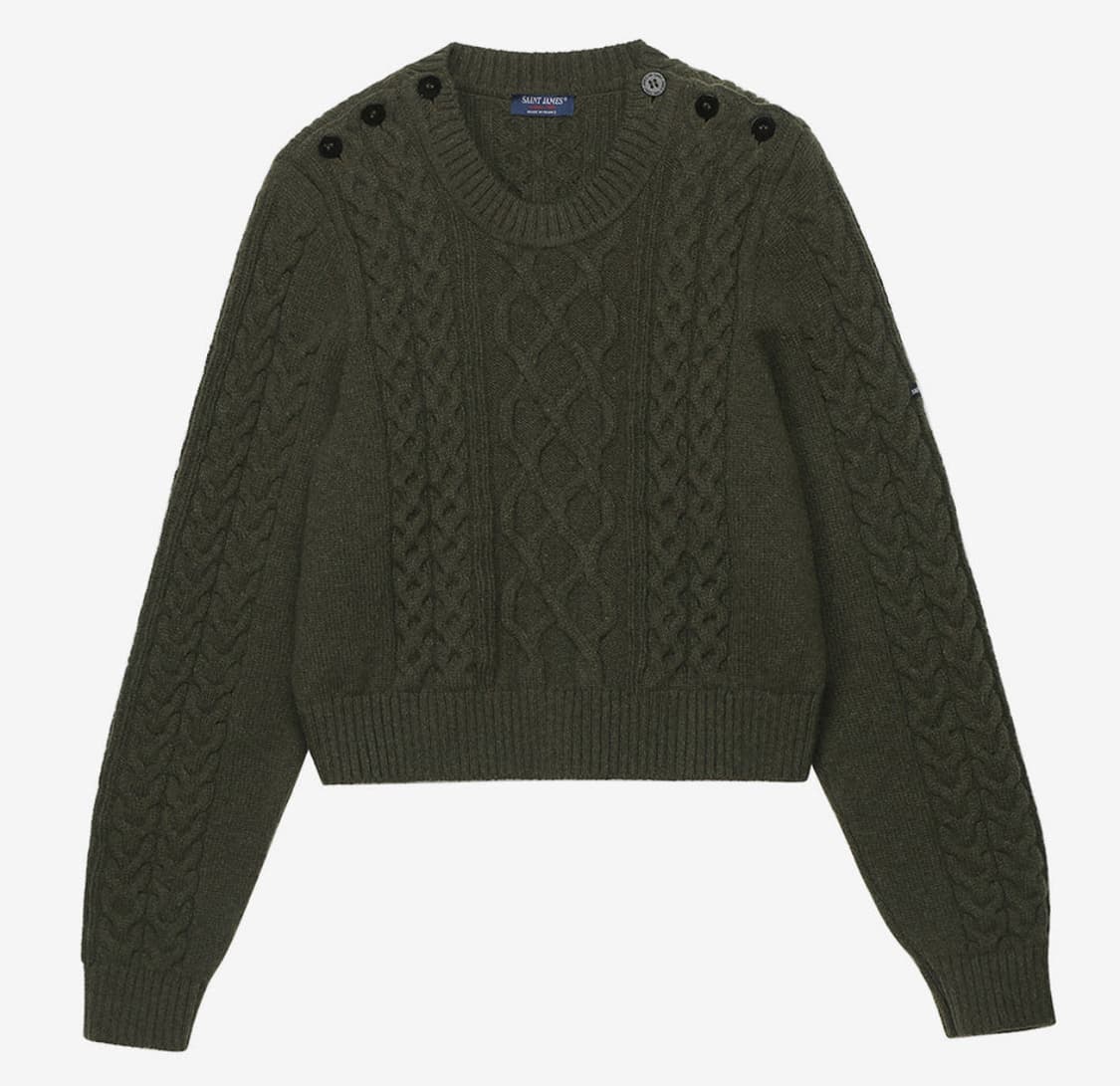 세인트제임스 케이블니트 18 pull 상품이미지1