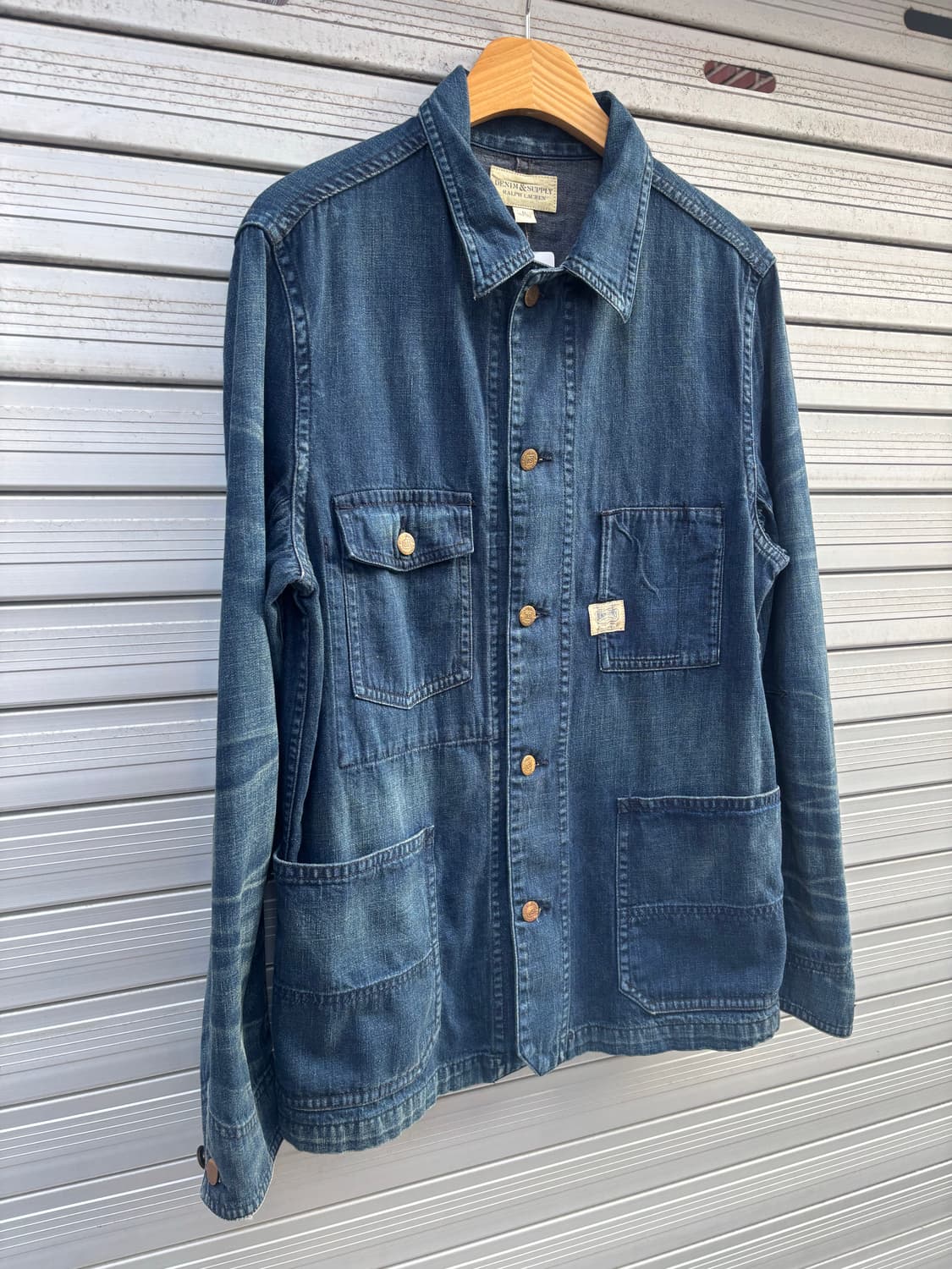Denim & Supply Washed Denim Chore Jacket 상품이미지2