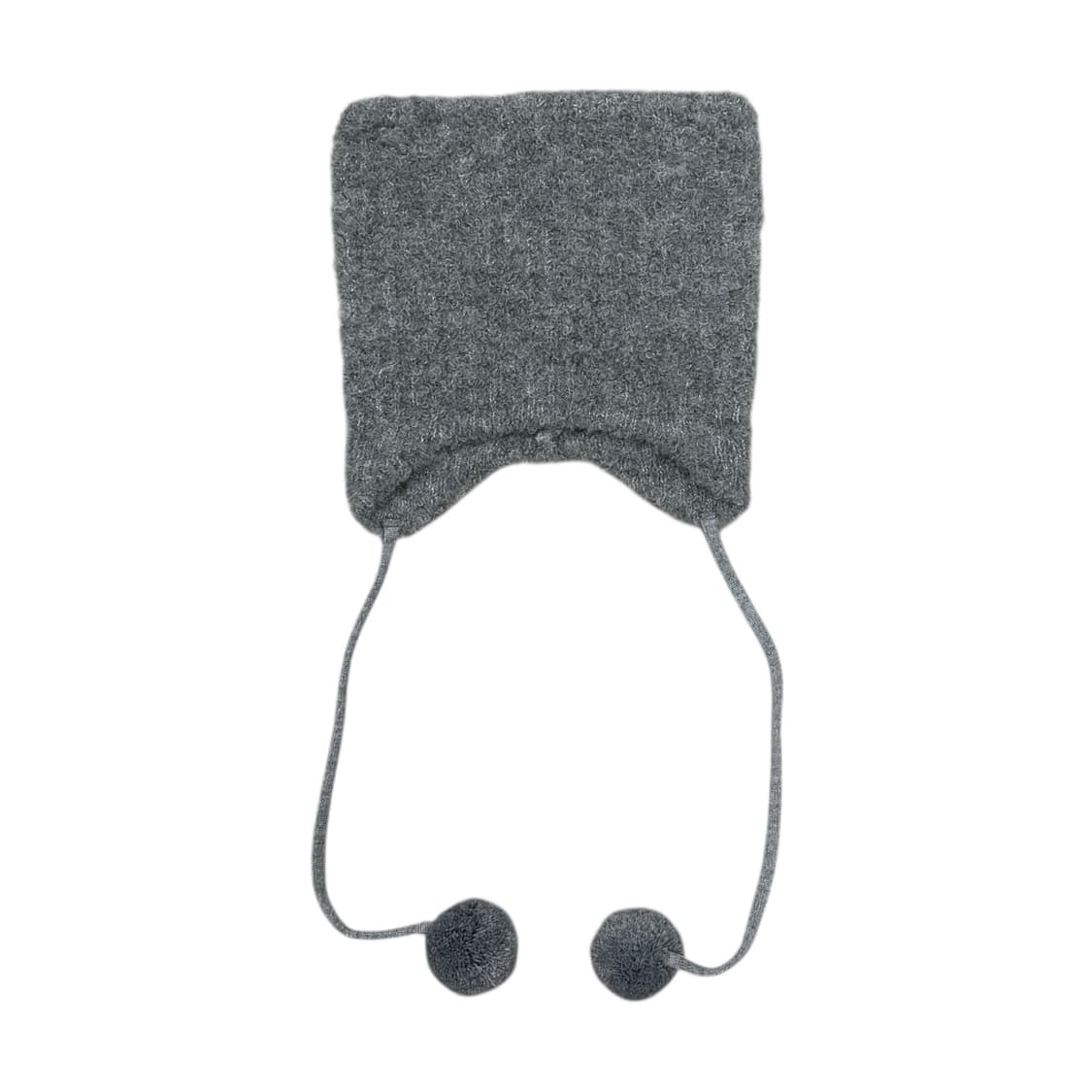 키르시 X 피투 폼폼 니트 비니 모자 그레이 상품이미지1