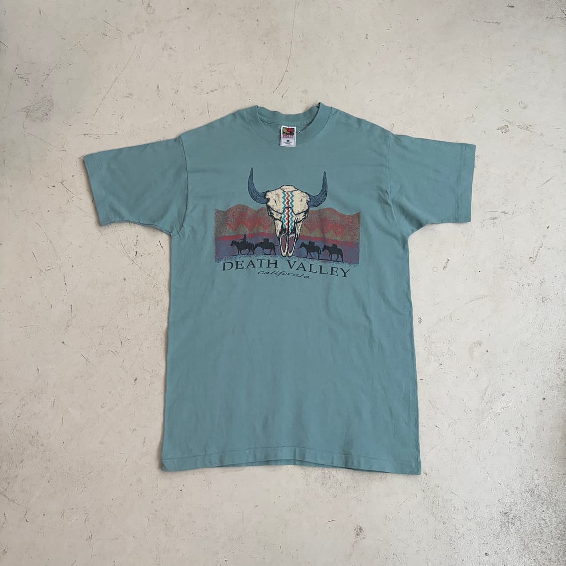 90s USA Death Valley 빈티지 싱글스티치 반팔티 XL 상품이미지1