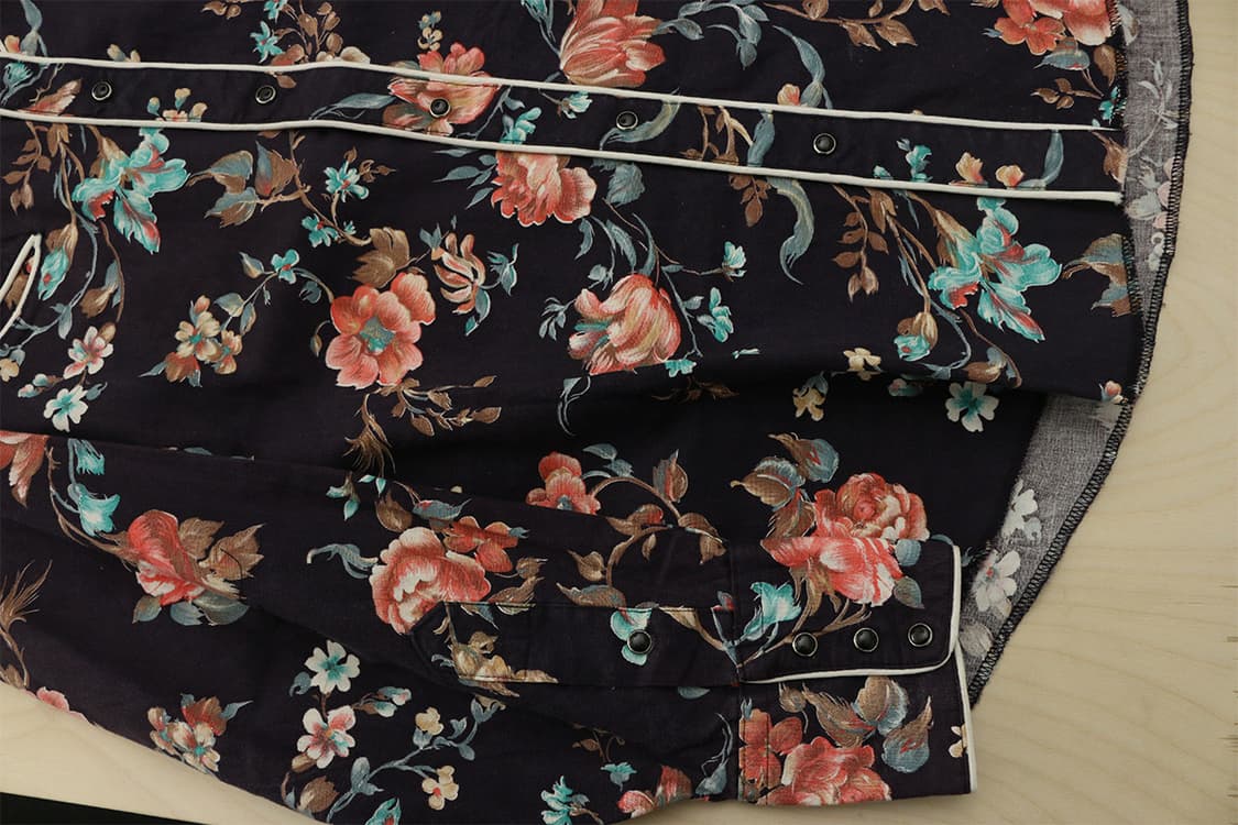 80s USA Tem Tex 웨스턴 셔츠  상품이미지7