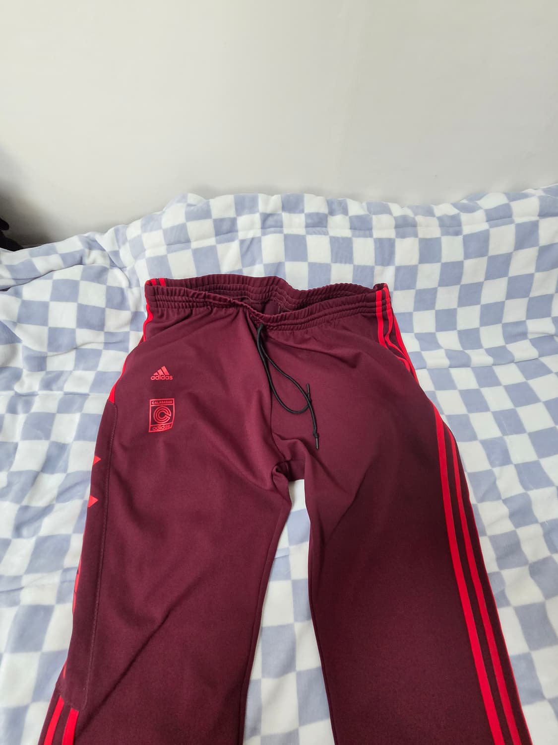 YEEZY 아디다스 ADIDAS 칼라바사스 조거/트랙팬츠 XXL 버건디 상품이미지2