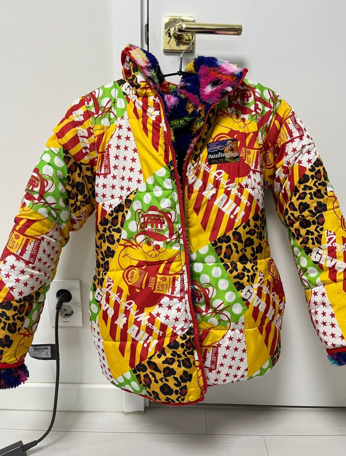 리버시블 후리스 패딩 상품이미지2