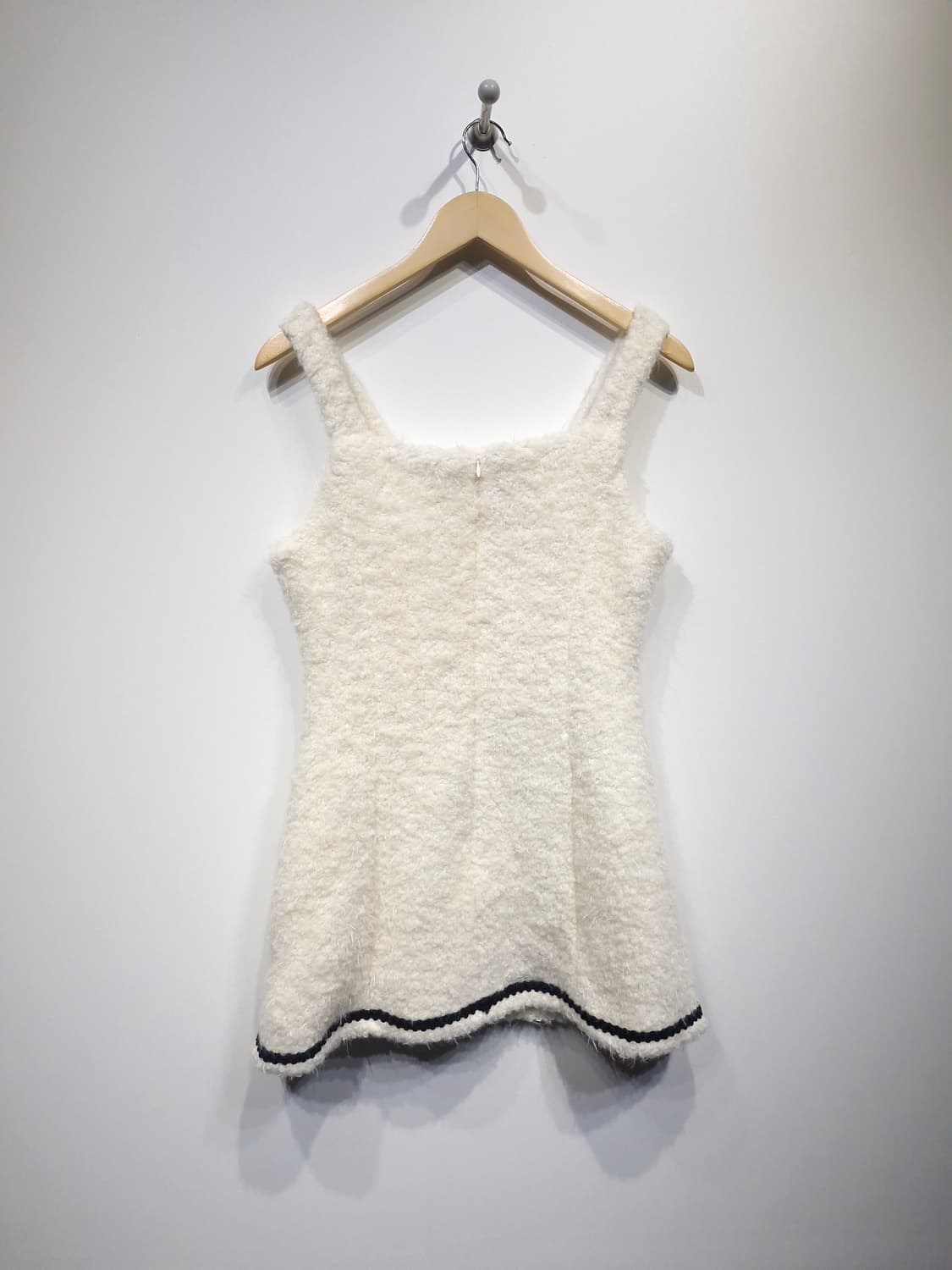 [새상품]MAYOON 메이윤 울혼방 퍼 미니원피스 상품이미지2