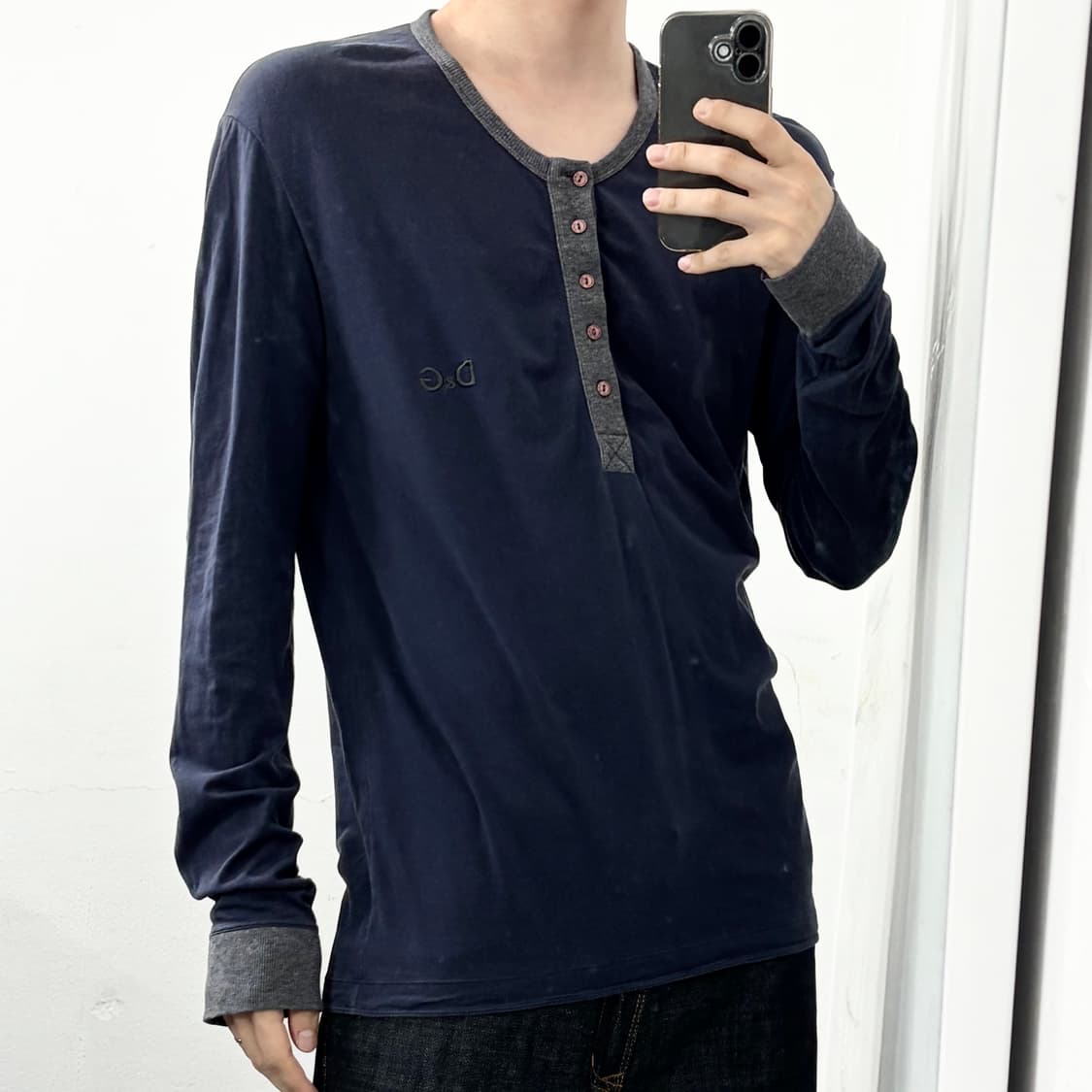 돌체앤가바나 헨리넥 롱슬리브 상품이미지2