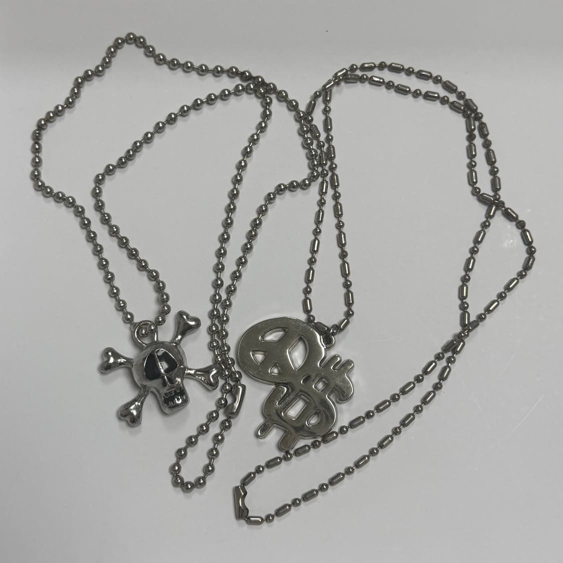 90's 스투시 목걸이 실버 네크리스 상품이미지1