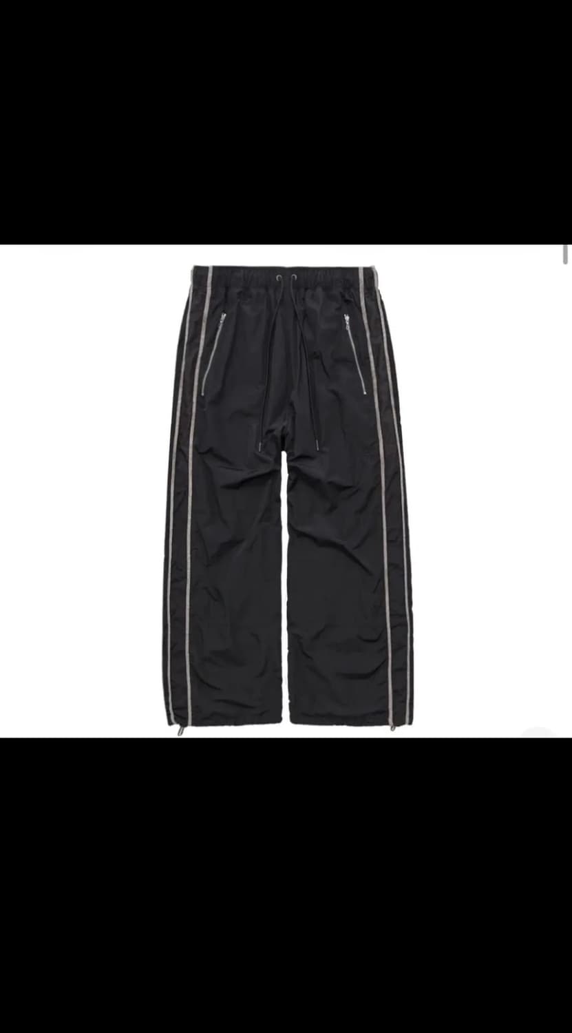 폴리테루 1011나일론 트랙 팬츠 블랙 팝니다. 상품이미지1