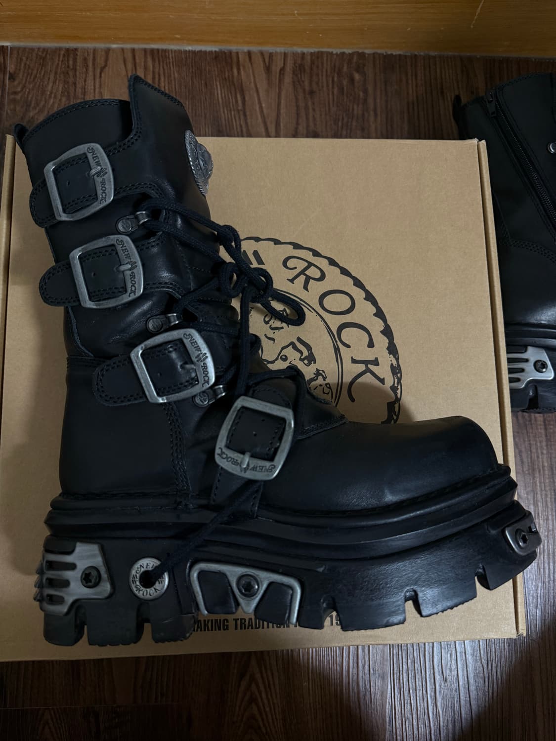 뉴락 부츠 BOOT BLACK REACTOR M-373-S4 EU39 상품이미지5