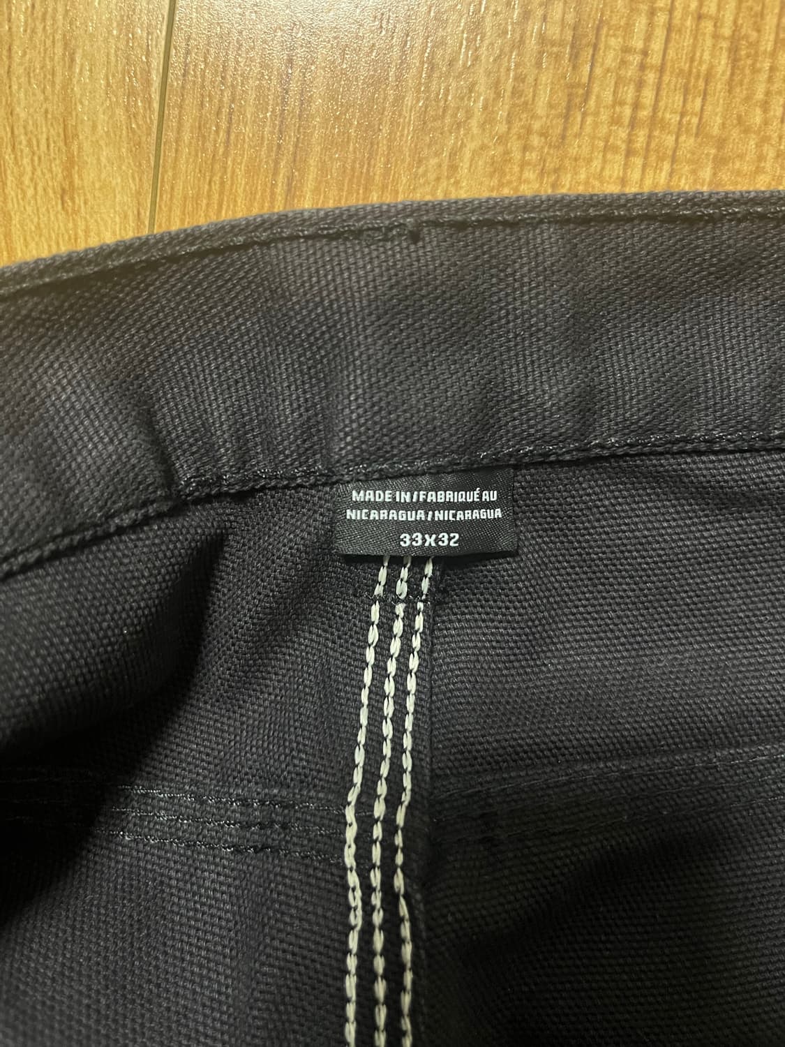 디키즈 싱글니 카펜터 팬츠 블랙 33x32 상품이미지5