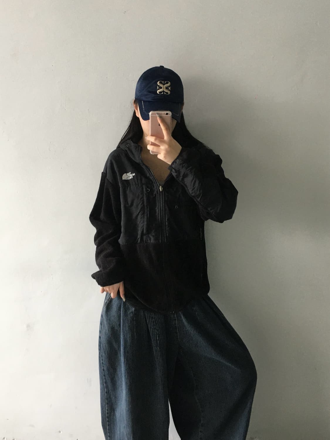 노스페이스 플리스 후드집업 상품이미지2