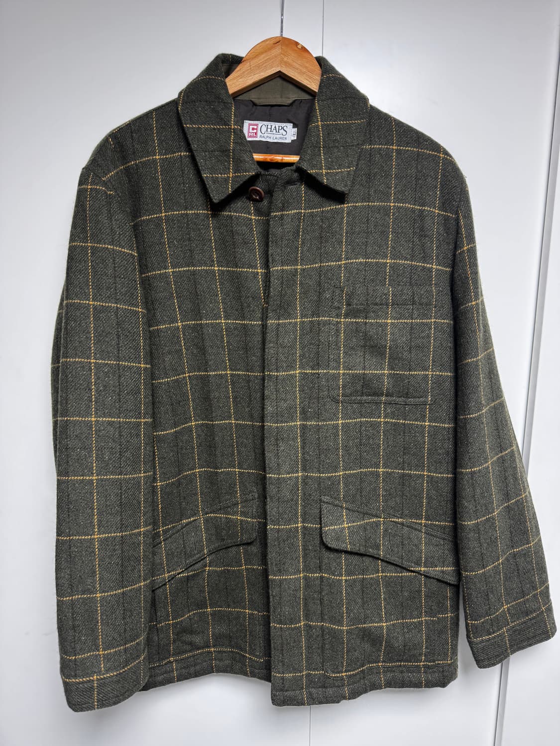 CHAPS RALPH LARUEN 랄프로렌 체크 울 자켓 L 상품이미지1