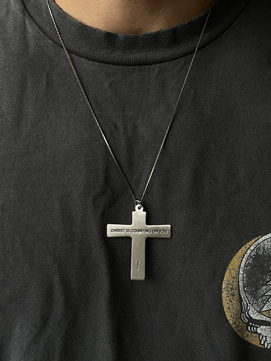 Vintage Sterling Cross Pendant  상품이미지2