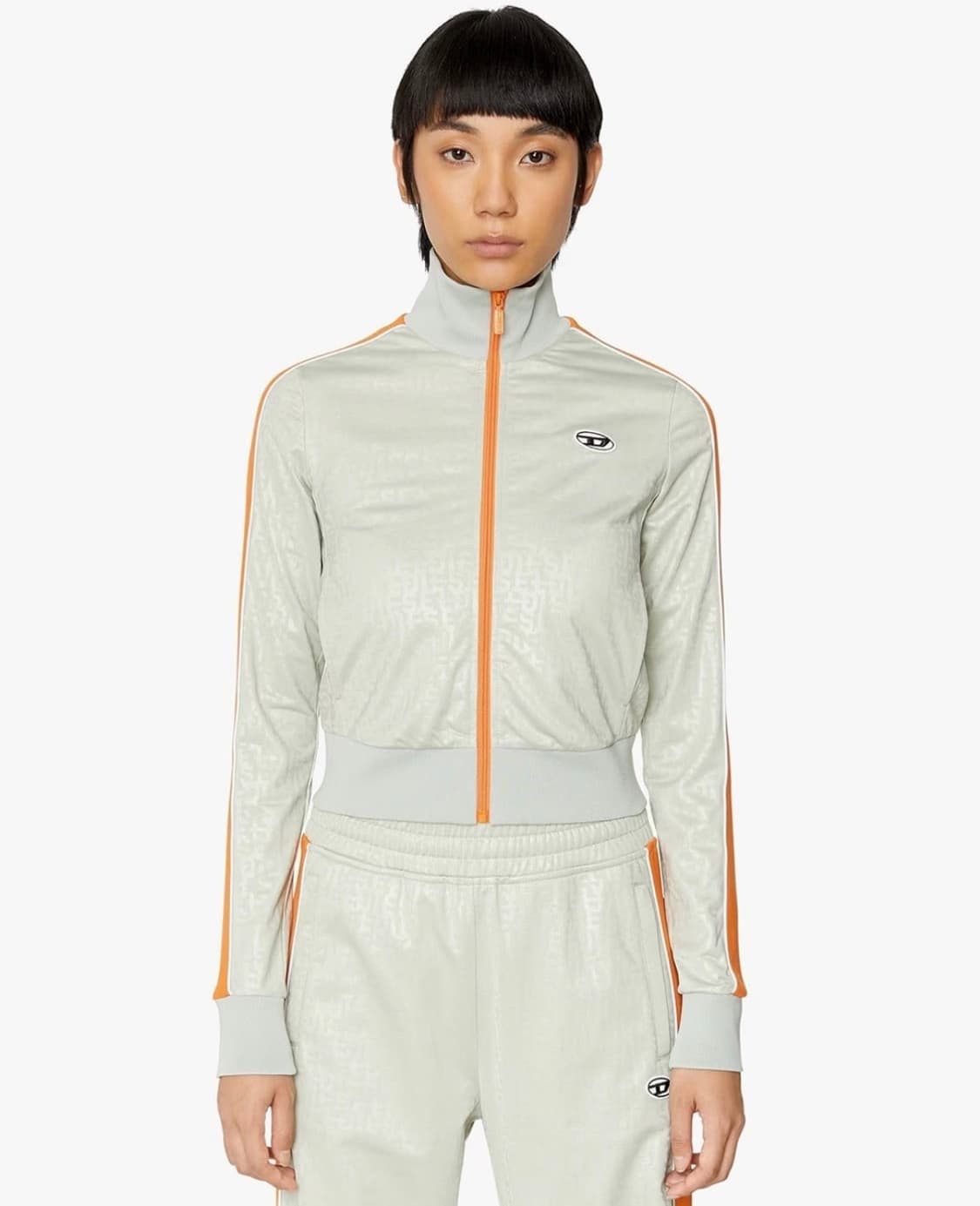 DIESEL f-macsy track jersey gray M 상품이미지2