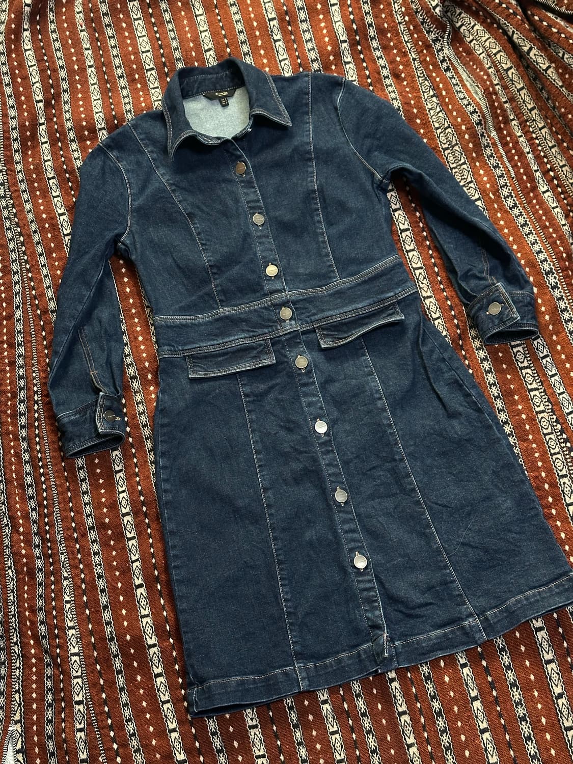 마시모두띠 데님 셔츠 원피스 M 상품이미지1