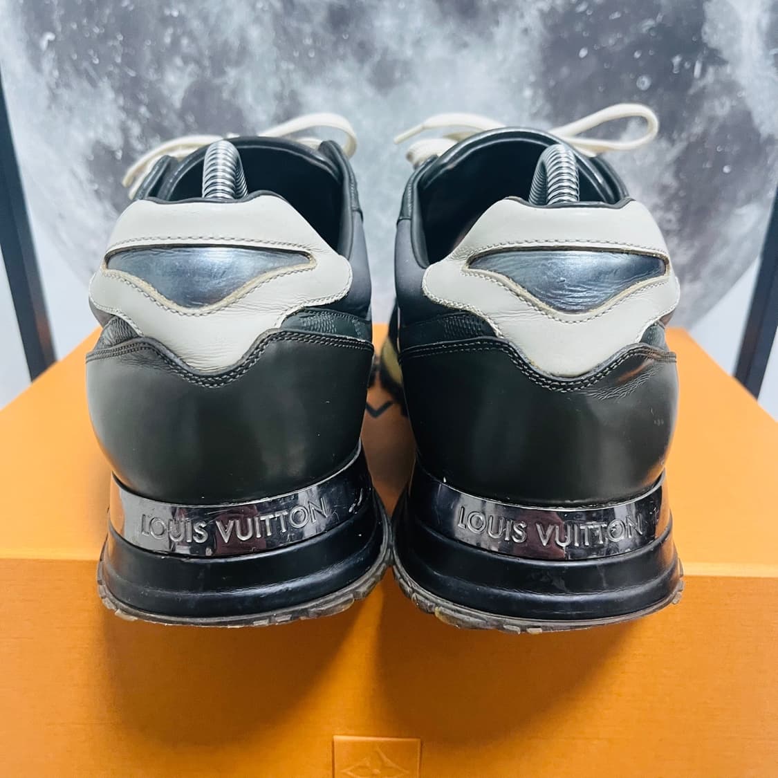  정품 8.5) 루이비통 카키 다미에 런어웨이 스니커즈 275~280 상품이미지5