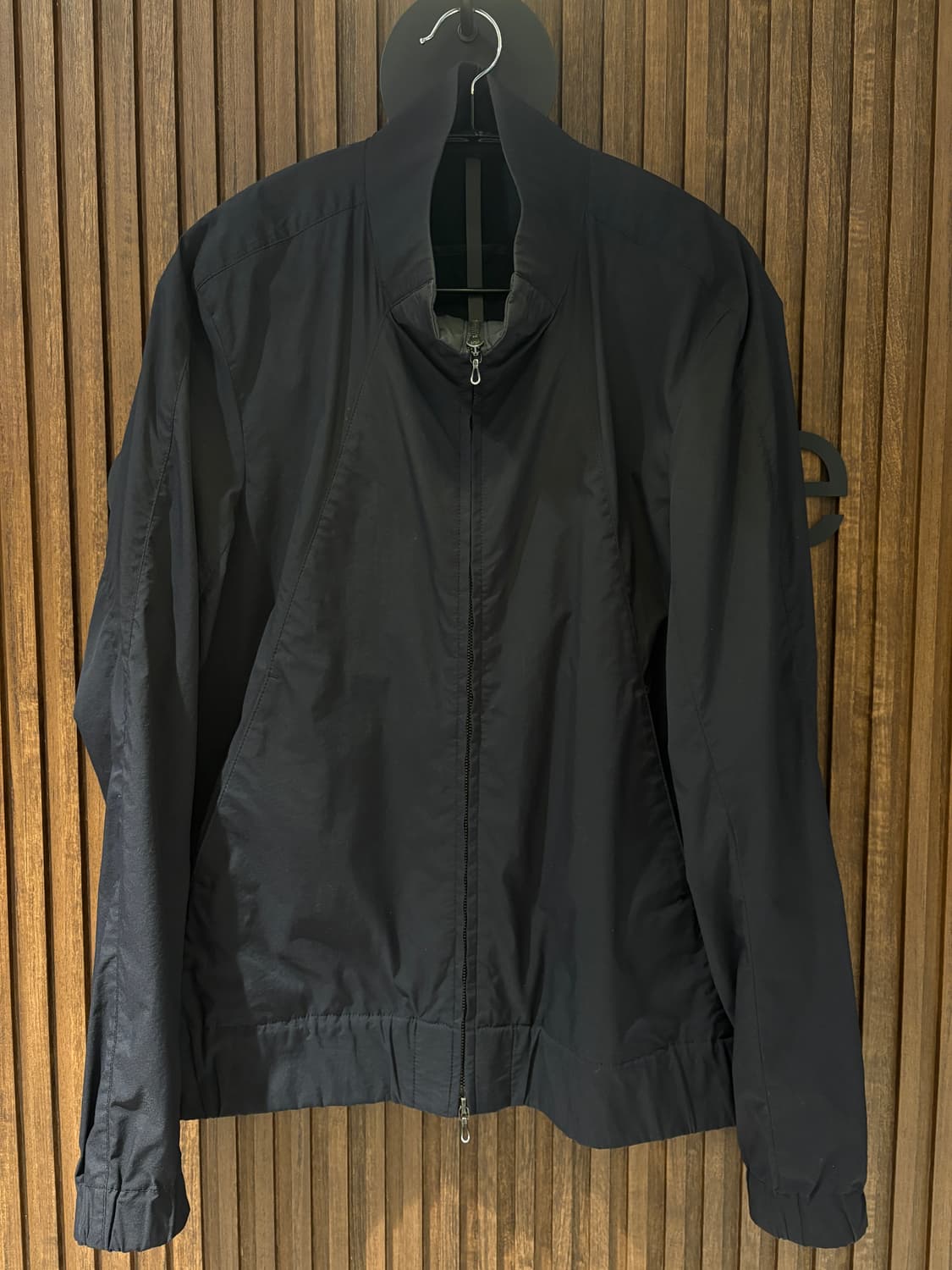 카즈유키 쿠마가이 나일론 집업 블루종 상품이미지1