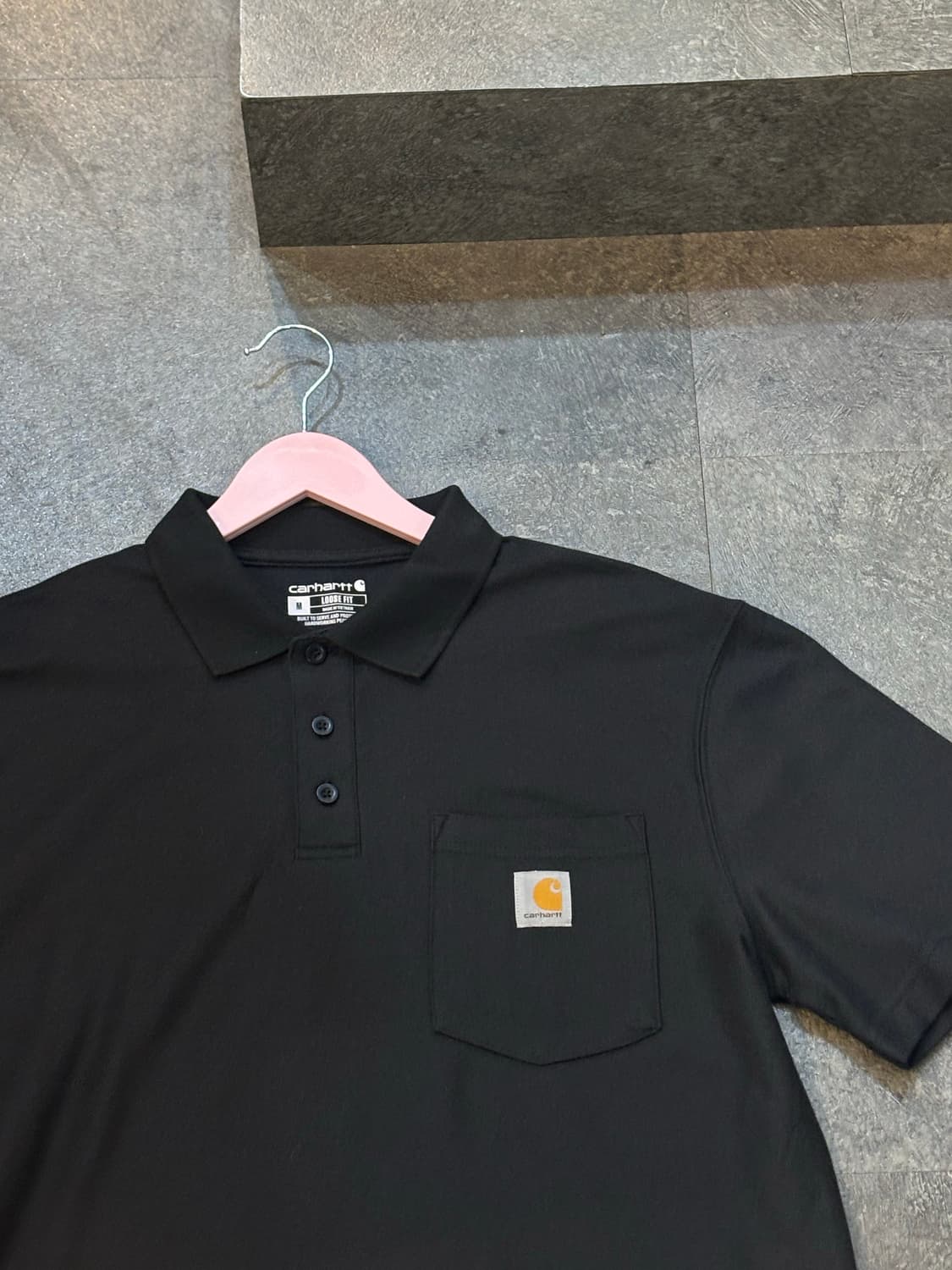 칼하트 루즈핏 반팔 PK 카라티 M사이즈 상품이미지4