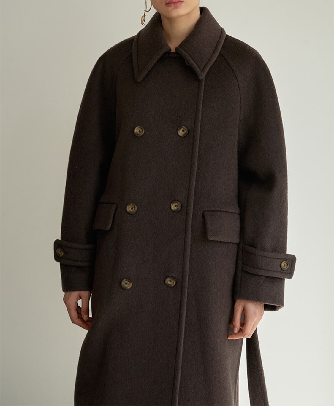 모한 TTW CASHMERE DOUBLE WOOL COAT 울코트 상품이미지5