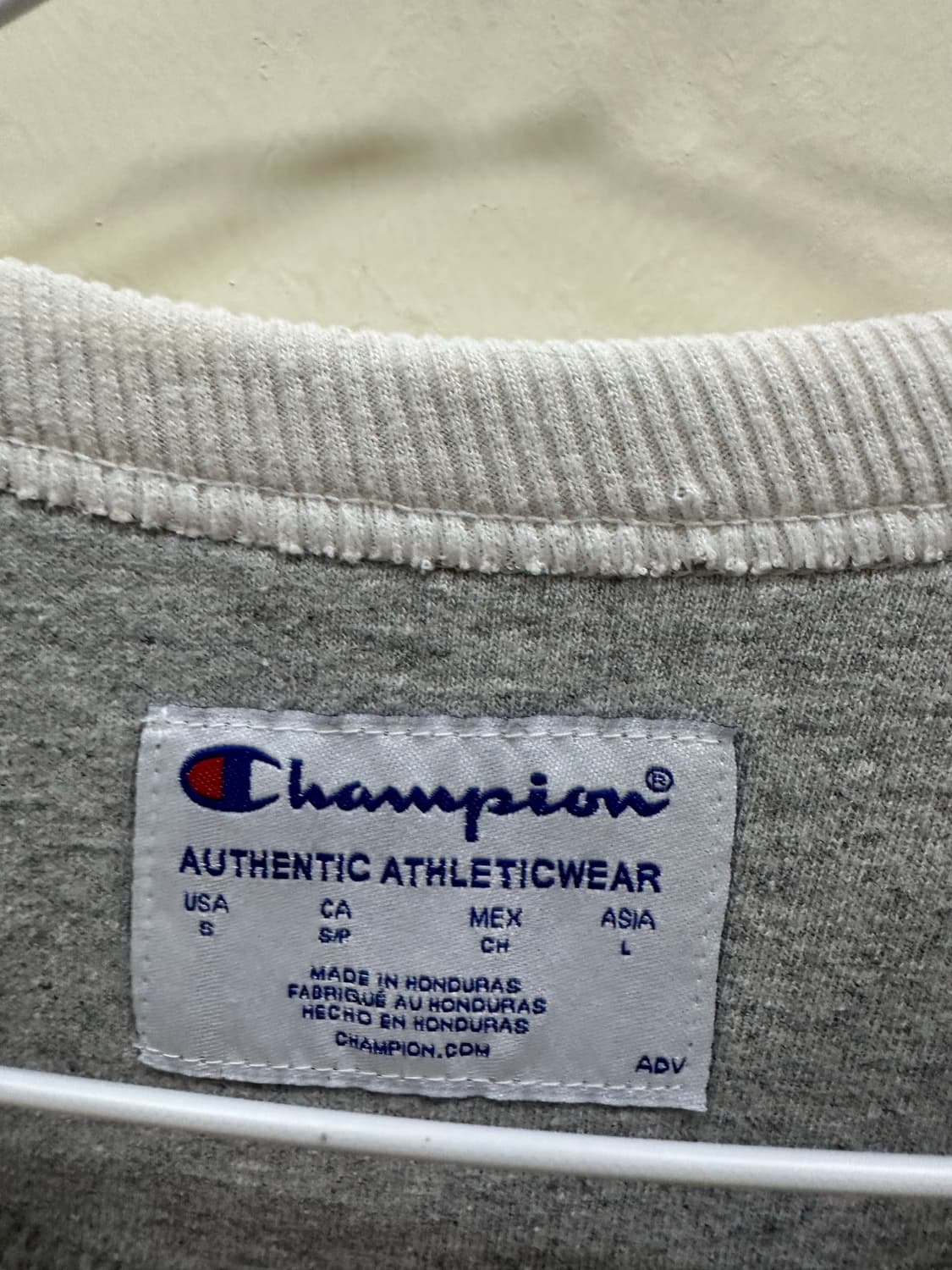 챔피온 화이트 맨투맨 상품이미지5