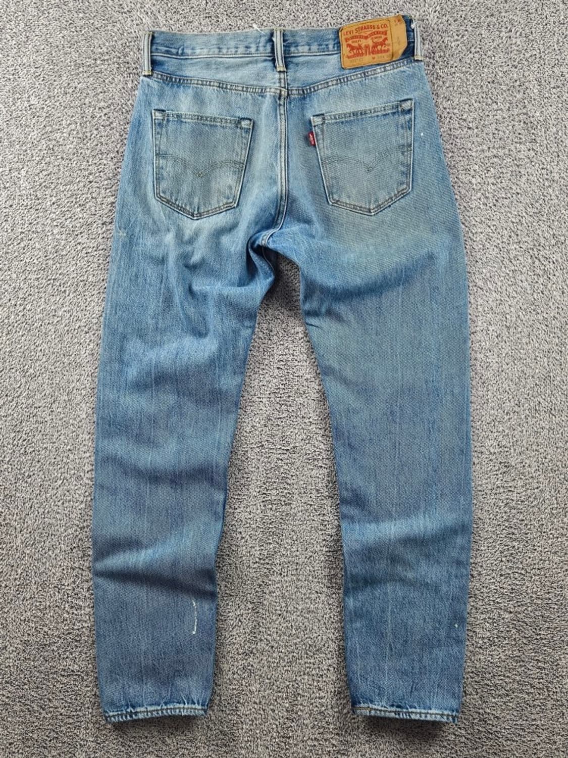 리바이스 501 워싱 데님 진 팬츠 ( 30X32 ) / 10866 상품이미지4