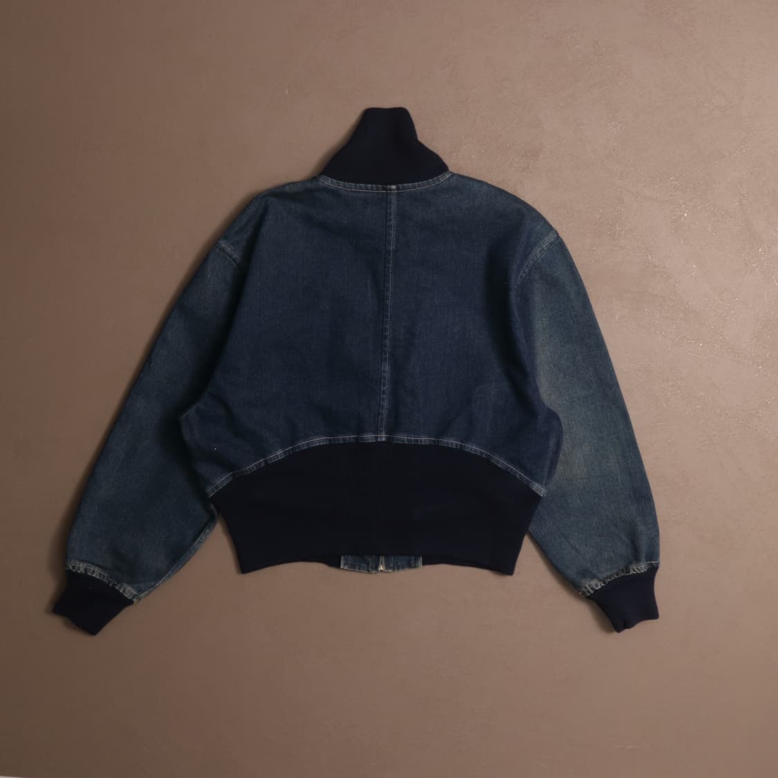 90's 준코시마다 크롭 봄버 데님자켓 A1705 상품이미지9