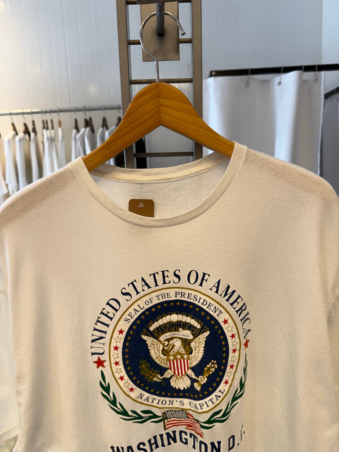 Usa 빈티지 프린팅 반팔(엑라) 상품이미지2