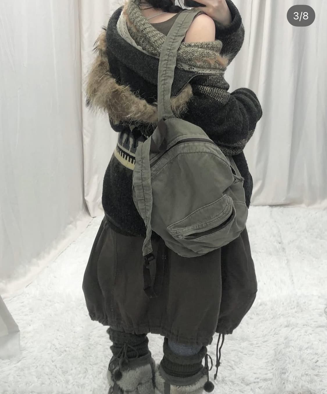 선가든파티 카키 히피세트  상품이미지3