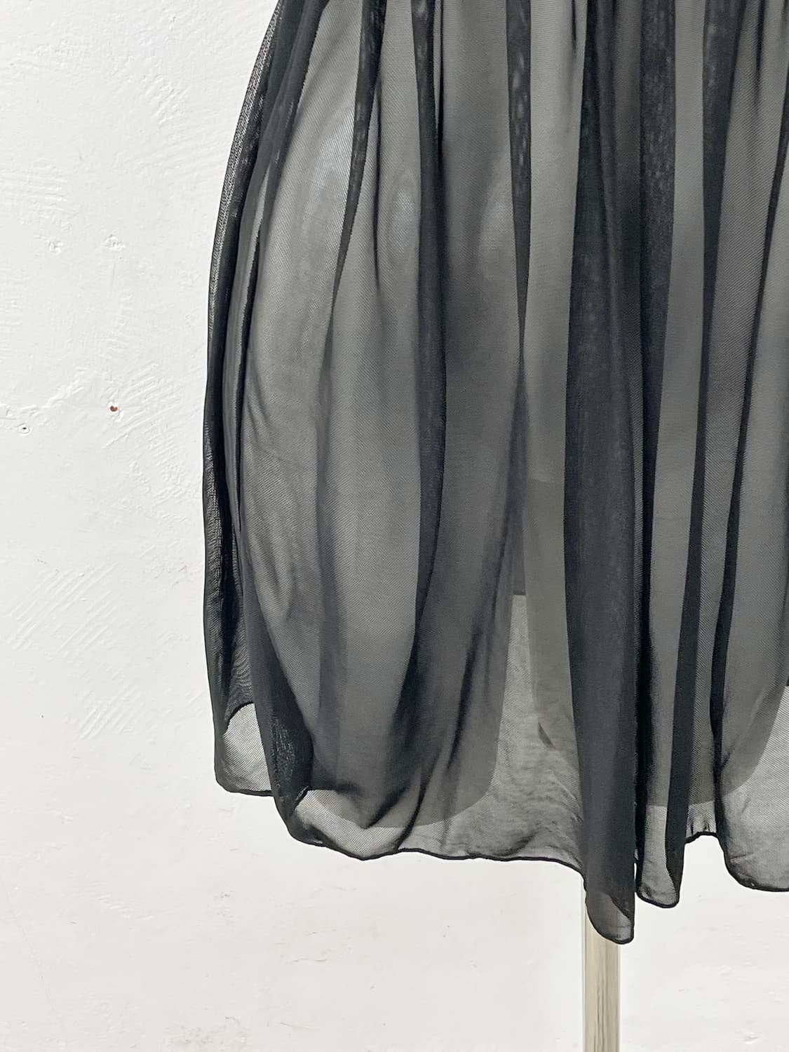 블랙 고딕 레이스 슬립 상품이미지3