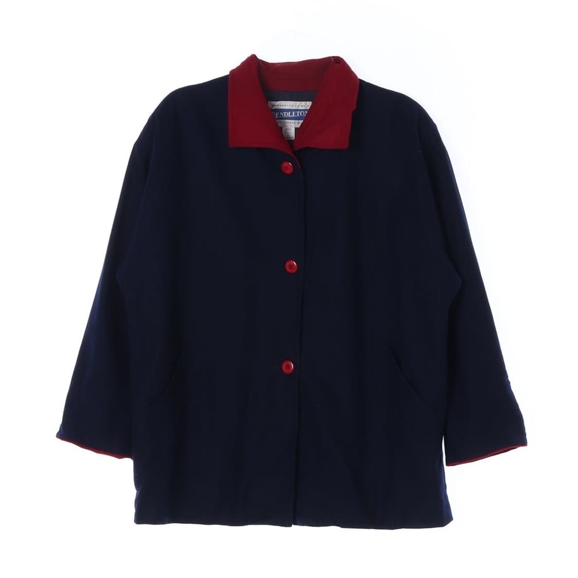 펜들턴 USA 울 100% 카라 포인트 코트 (남성 16) 상품이미지1