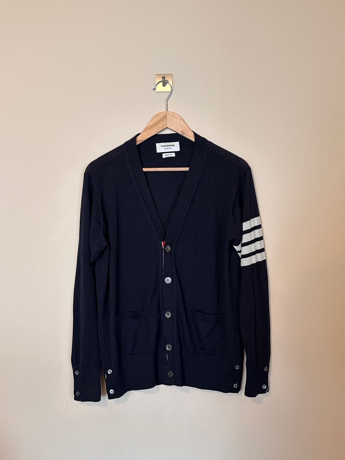 [4] 톰브라운 메리노울 가디건 상품이미지1