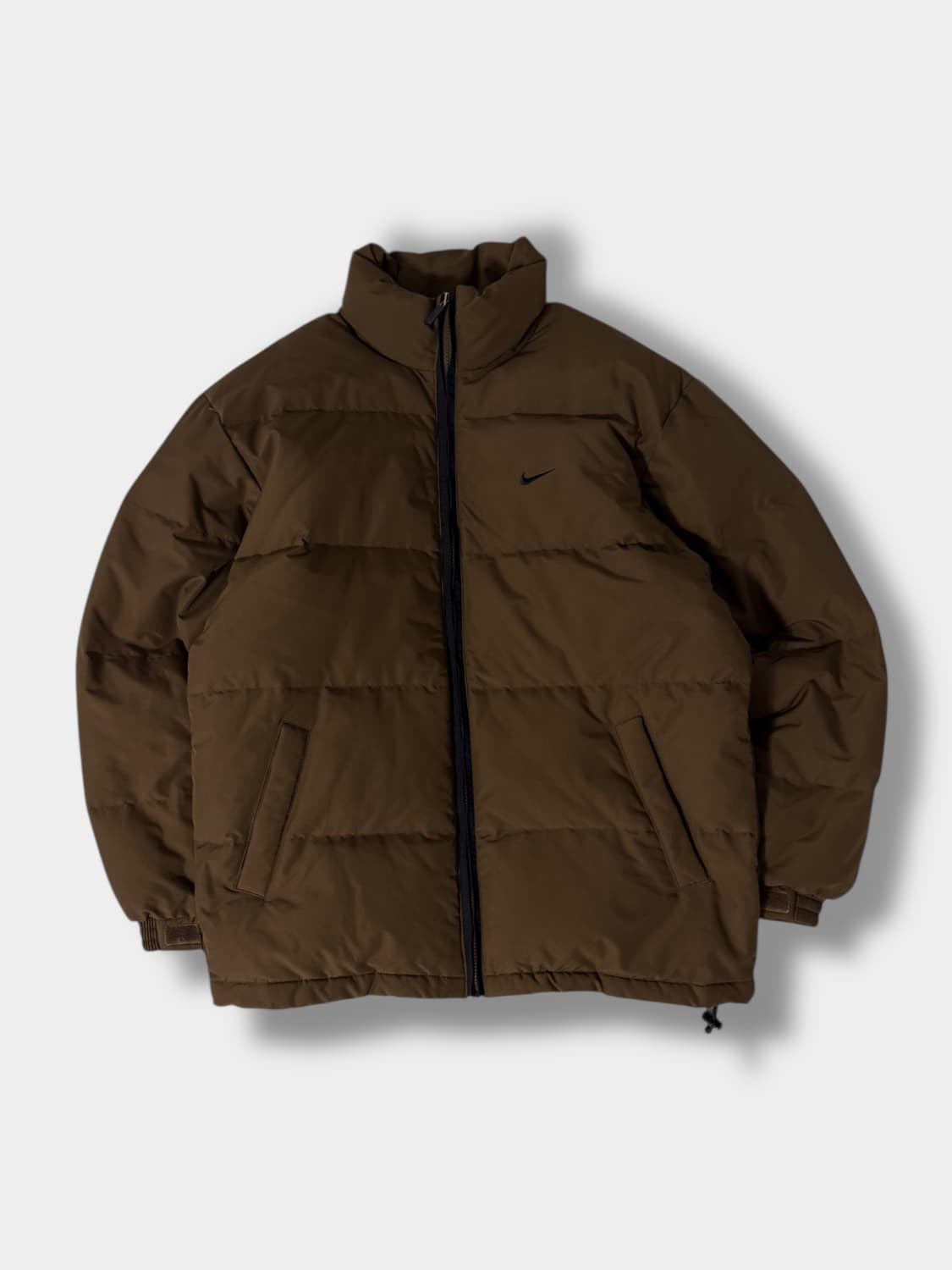 나이키 00‘s 오버핏 딥브라운 스우시 덕다운 푸퍼 패딩 상품이미지1
