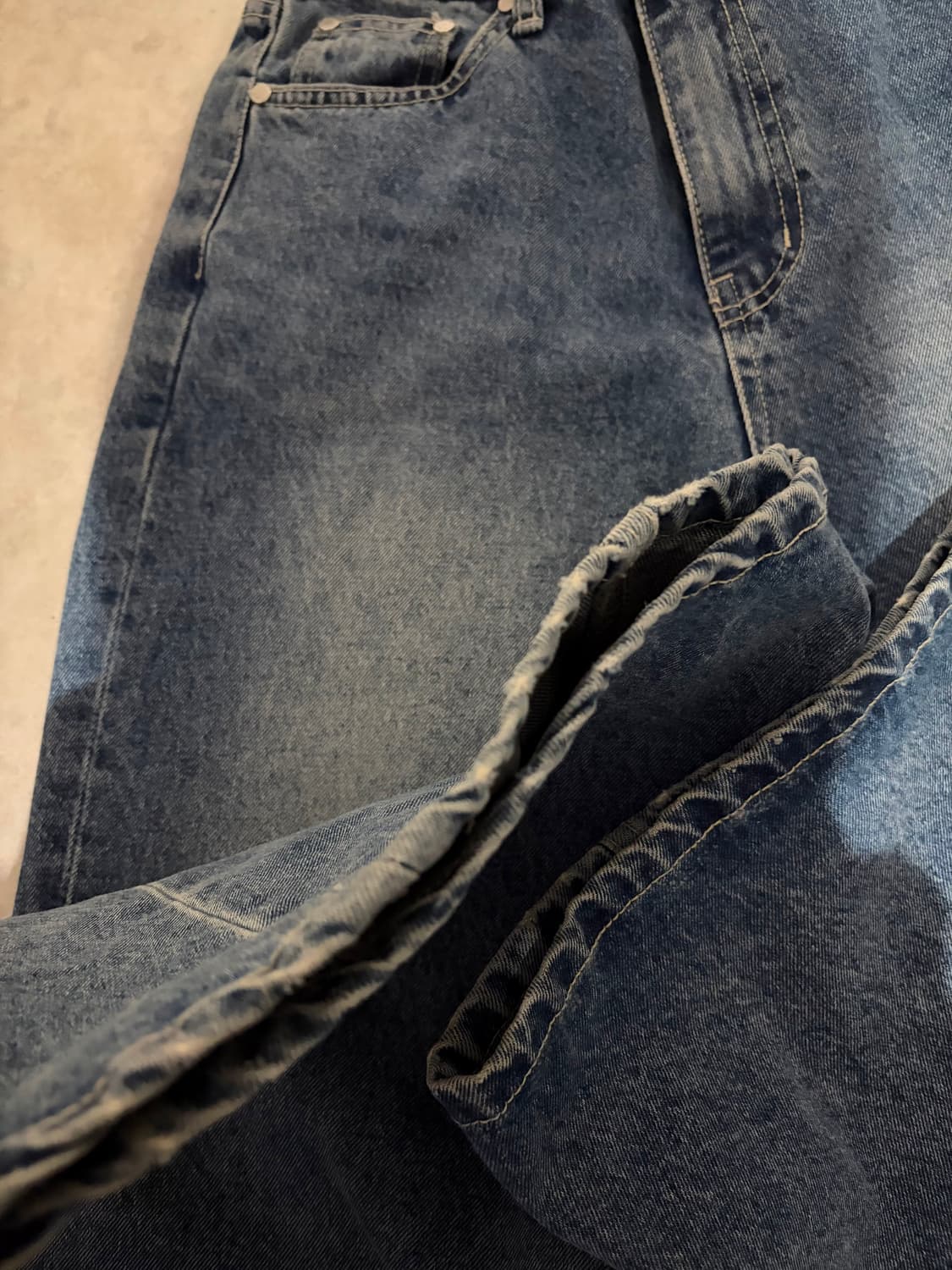 [s]트리밍버드 부츠컷 데님 팬츠 상품이미지5