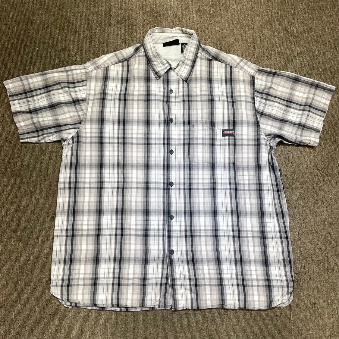(XL) Dickies 디키즈 체크 반팔 셔츠   상품이미지7