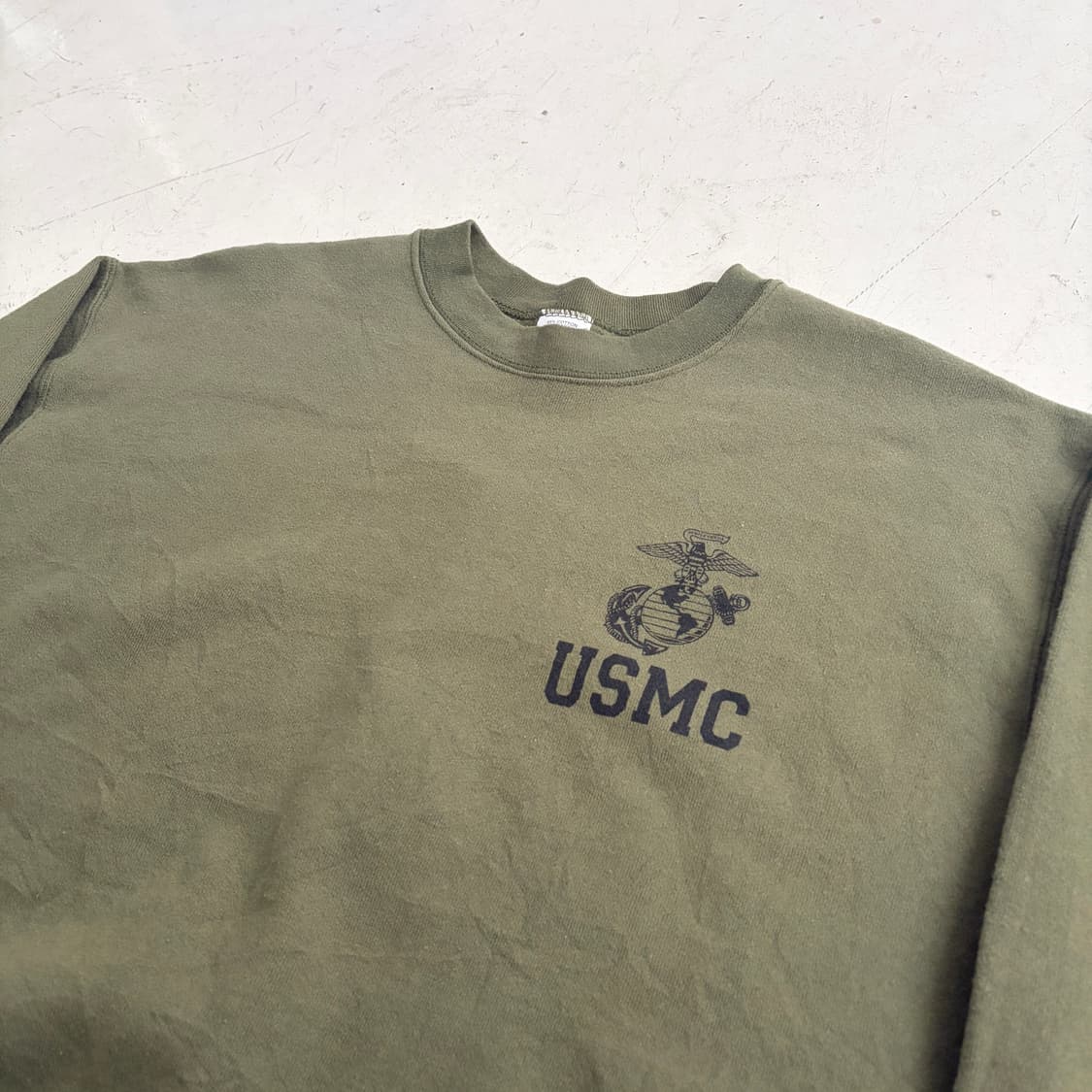 USMC USA OG 빈티지 스웻셔츠 L 상품이미지4