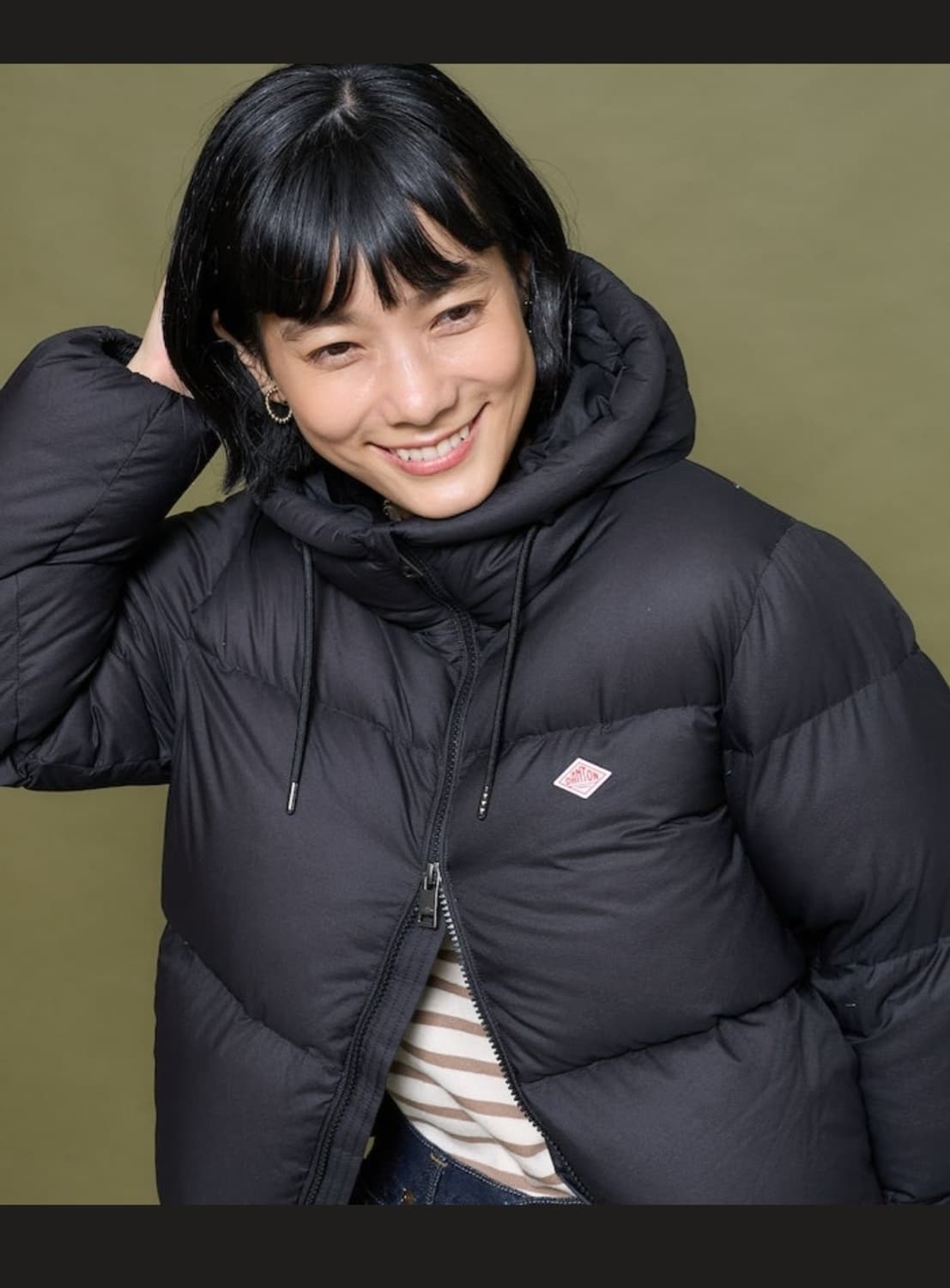 새상품) 단톤 다운후드자켓 s사이즈 상품이미지1