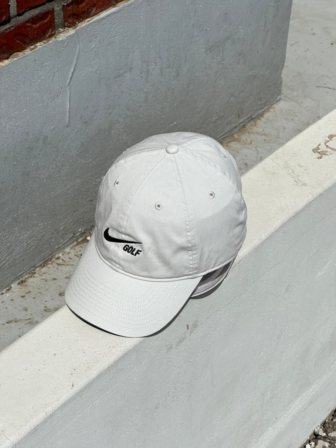 [F] 나이키 골프 로고 화이트 볼캡 모자 상품이미지2