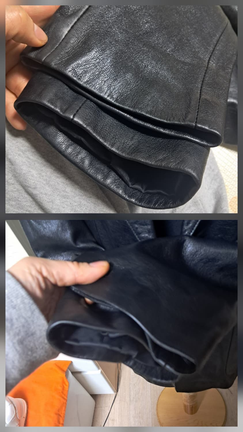 D.DAY 남성 양가죽 리얼가죽자켓 100 상품이미지9