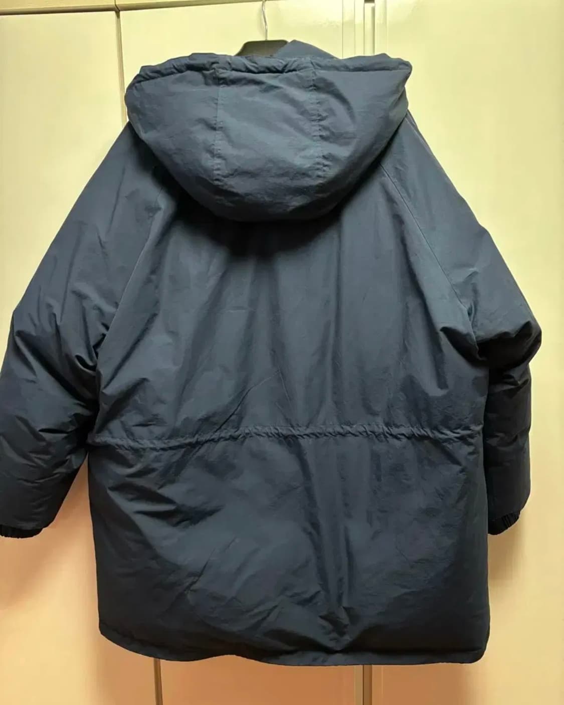 프레쉬서비스 롱후디드다운코트 네이비 상품이미지3