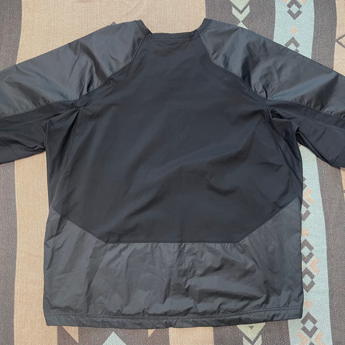 나이키 스우시 웜업 바람막이 빈티지 나일론 맨투맨 상품이미지5