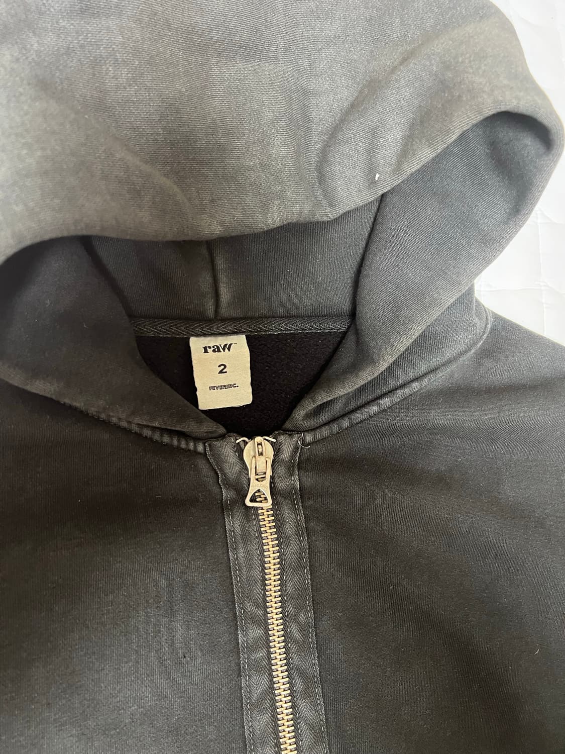 [2] 블라인드파일즈 후드집업 블랙 상품이미지2