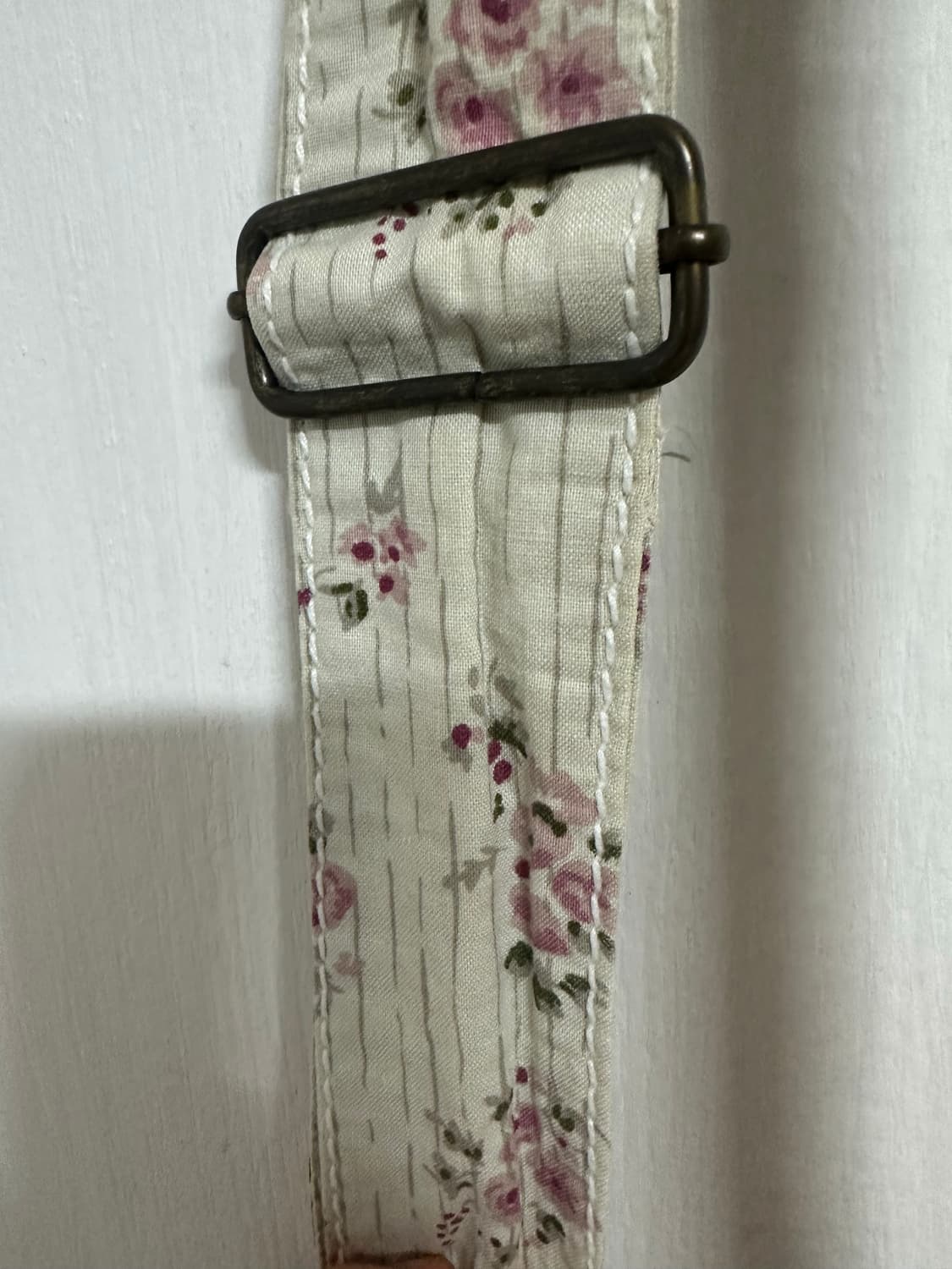 모리걸 플라워 패턴 크로스백 상품이미지4