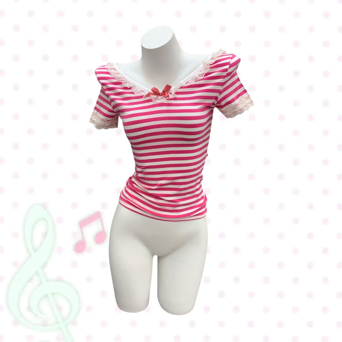 Tralala pink top 상품이미지1