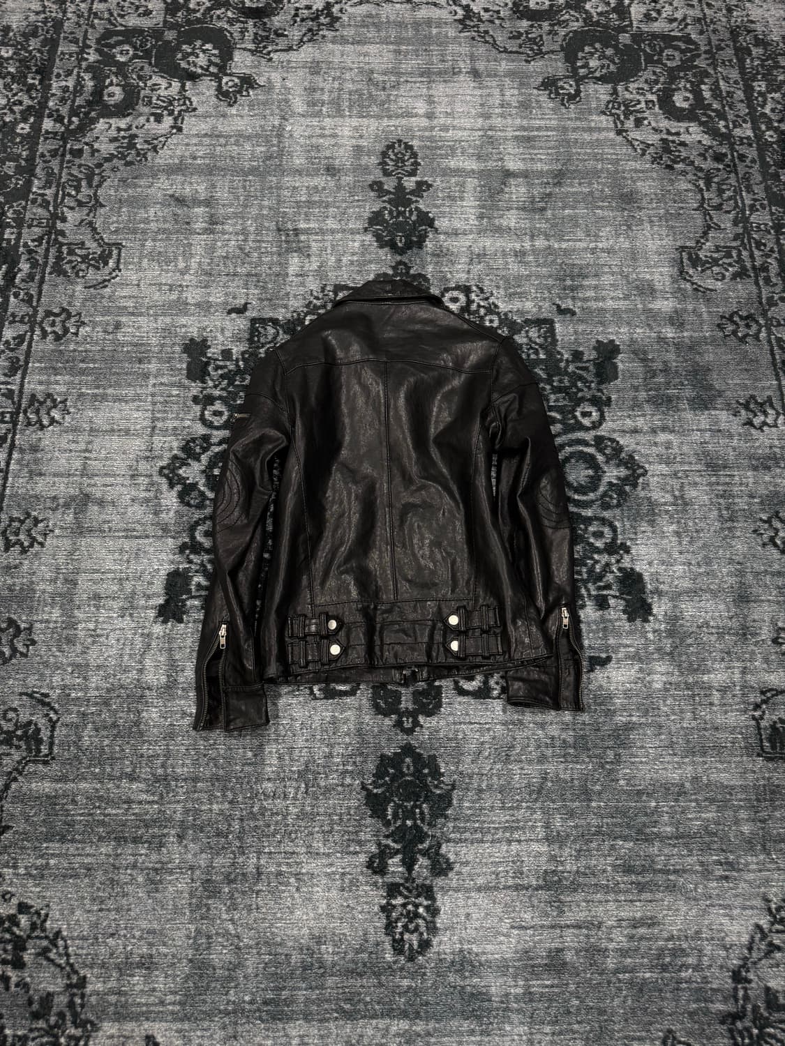 Gennaro 07aw lamb skin gimmick rider jac 상품이미지6