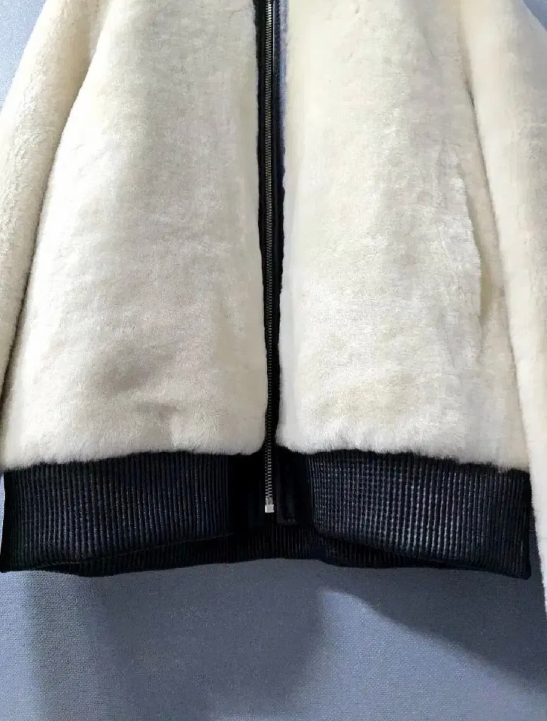 리얼 양털 시어링 봄버자켓 상품이미지3