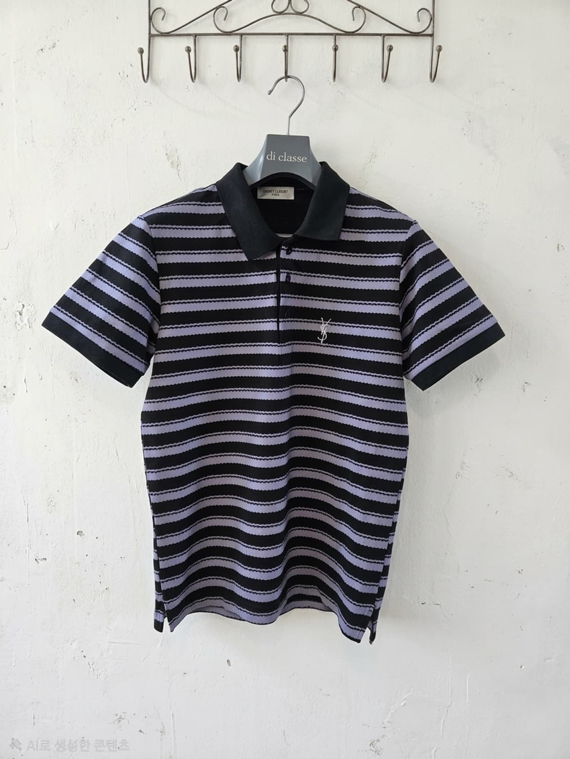 SAINT LAURENT 스트라이프 카라티 M 상품이미지1