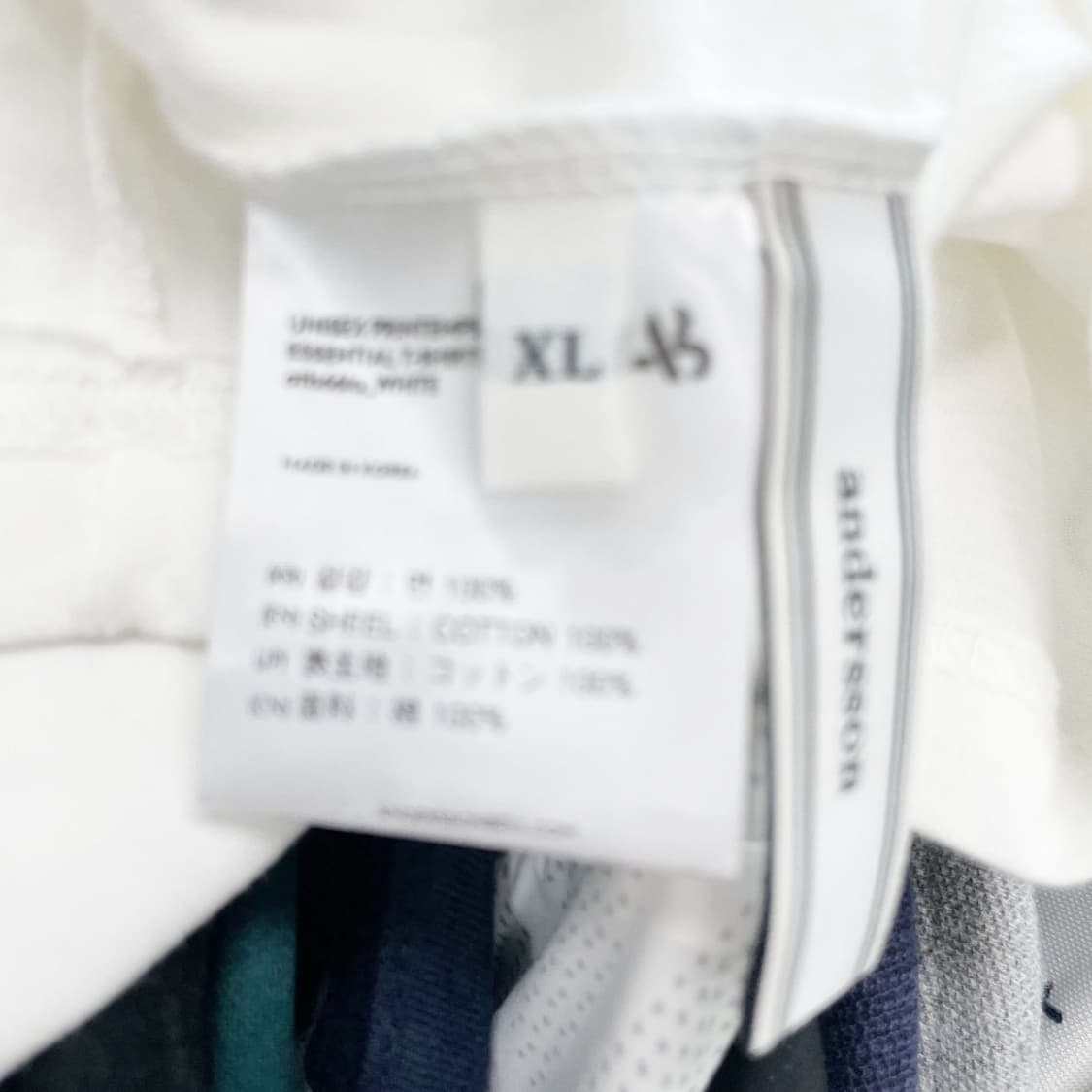 앤더슨벨 남성면반팔 XL 진스센스 상품이미지5