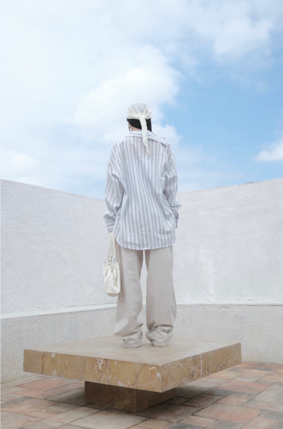 애즈온 피터 팬츠 라이트베이지 상품이미지3