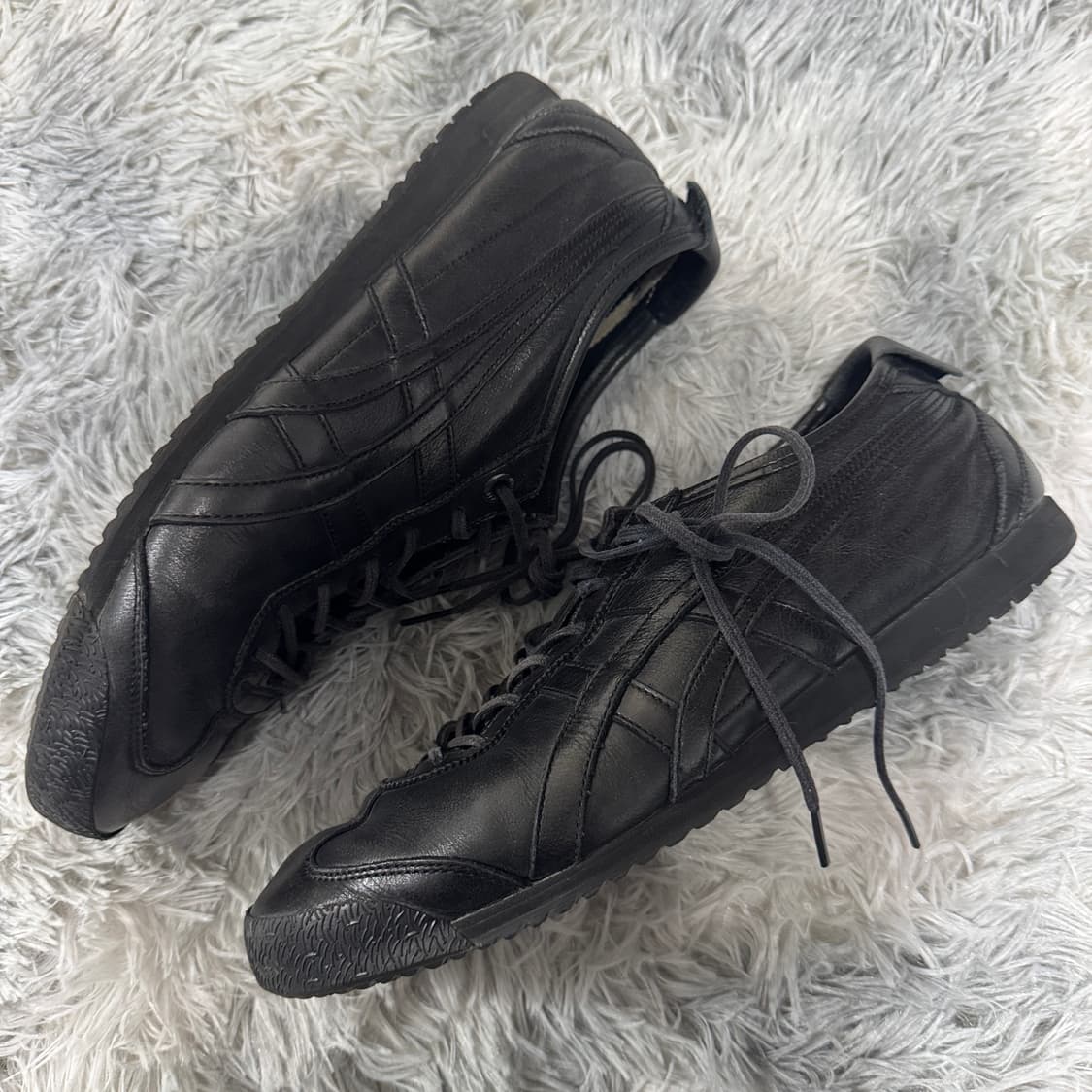 오니츠카 타이거 멕시코66  블랙 올검255사이즈 상품이미지3