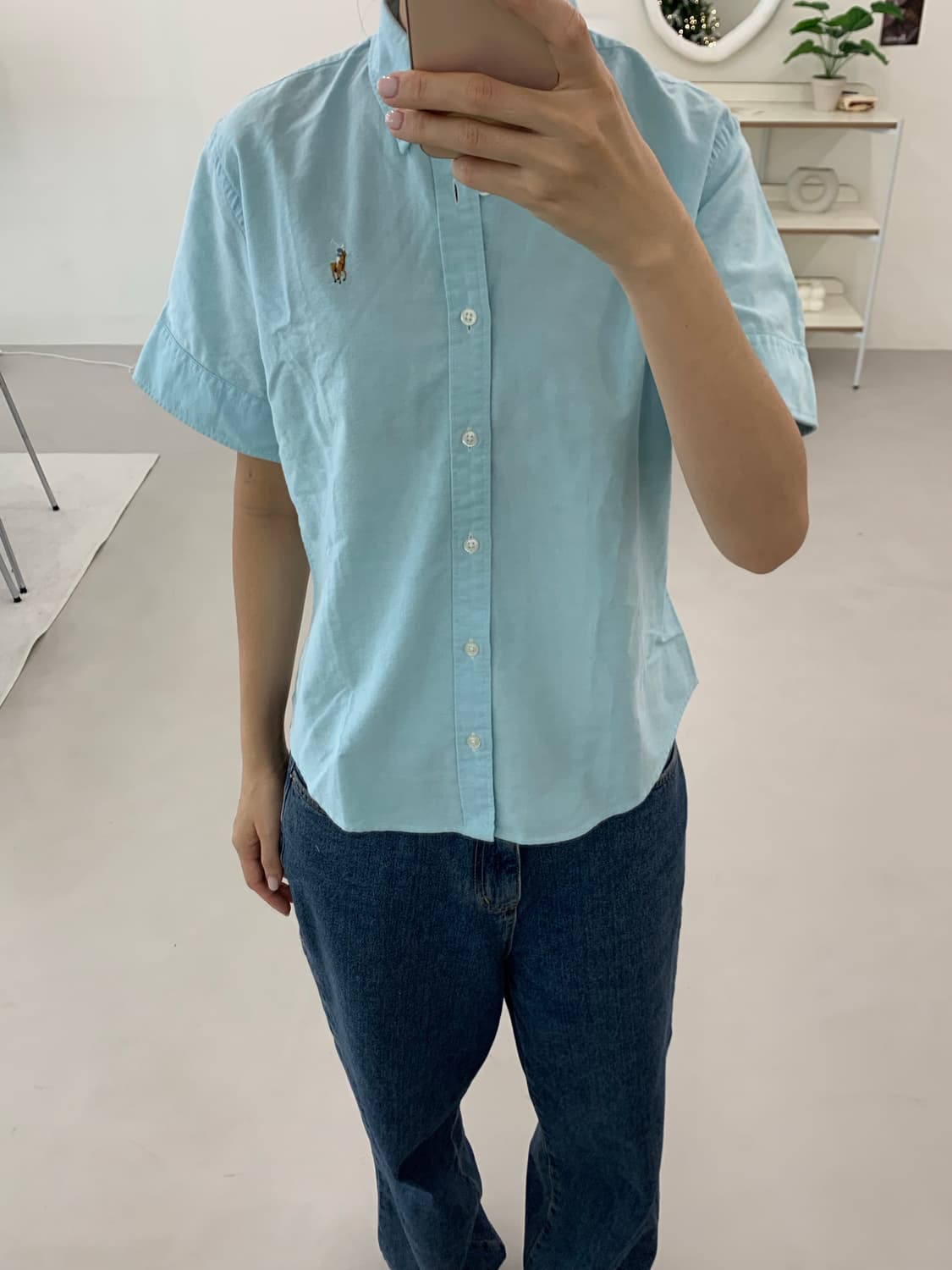 폴로 랄프로렌 여성 반팔 셔츠 블라우스 6 상품이미지3