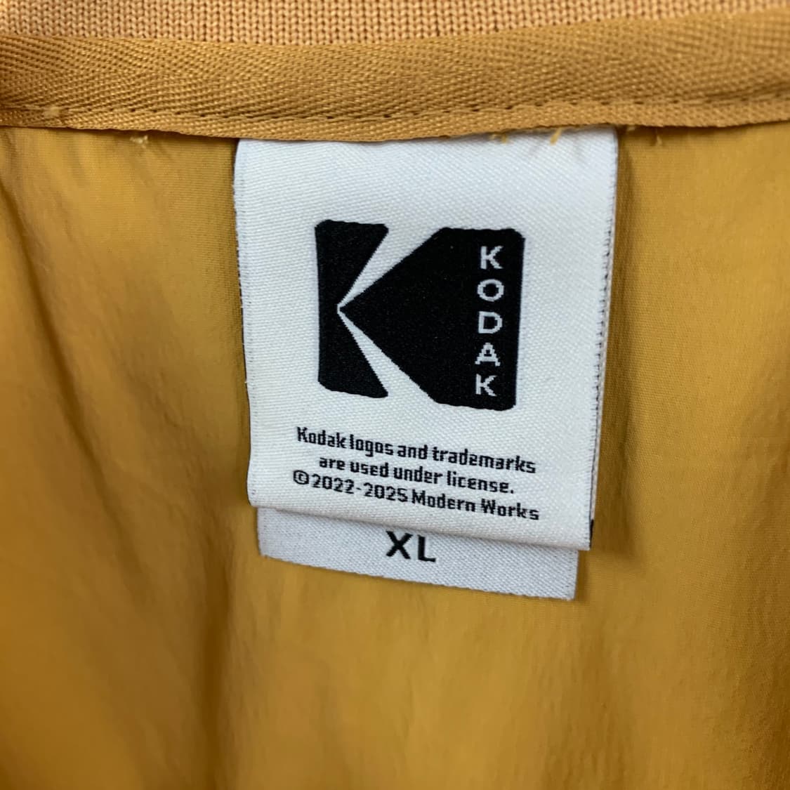 XL KODAK 코닥어패럴 코어 포켓 스판 우븐 오버핏 반팔티 상품이미지7